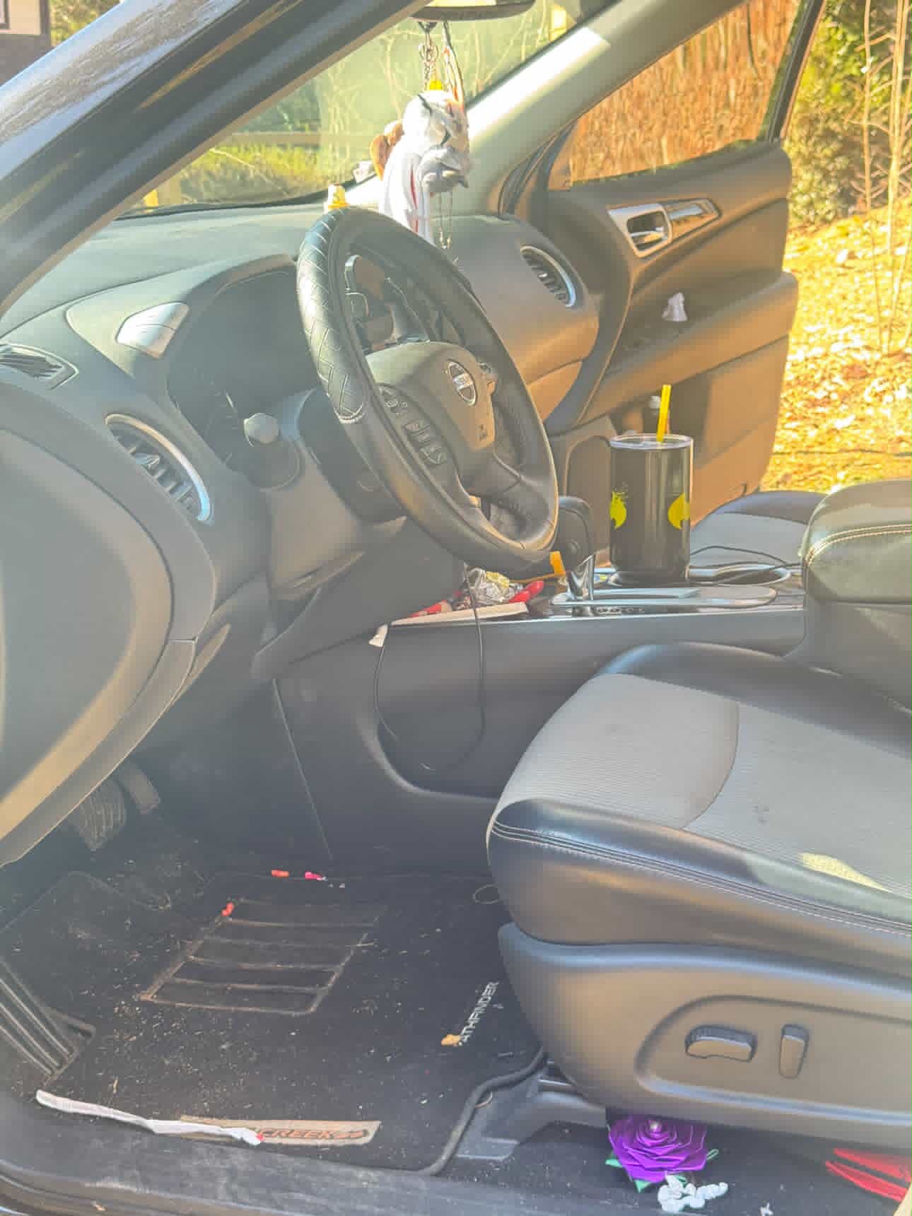 Full interior transformation — Front cabin — before