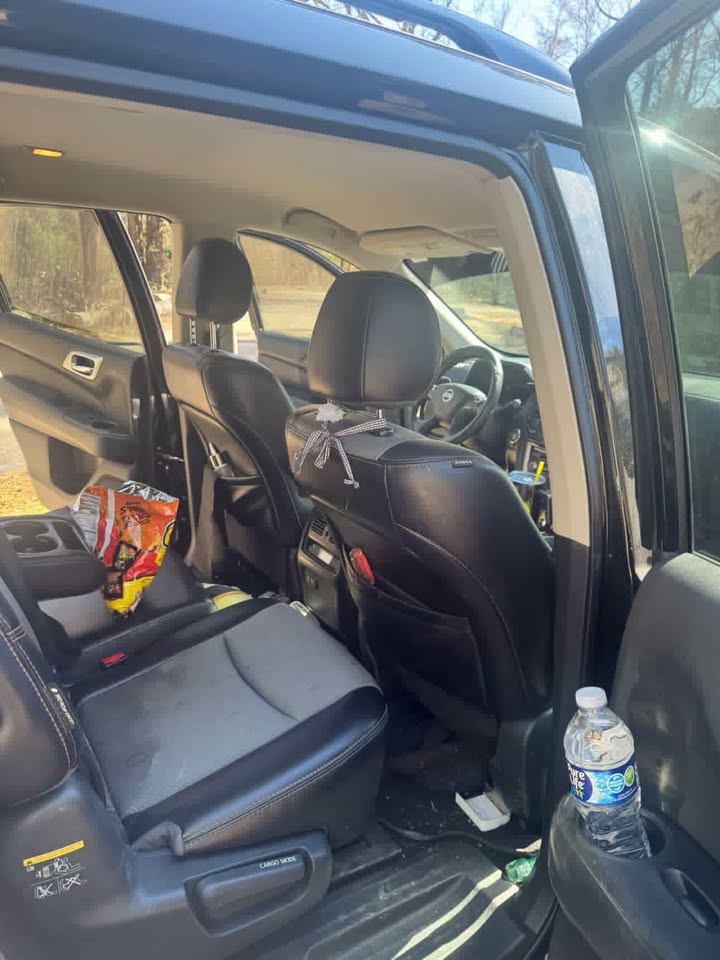 Full interior transformation — Back seat — before